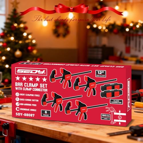 Full set of SEDY 6-pack bar clamps
