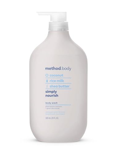 Method Simply Nourish Body Wash front label