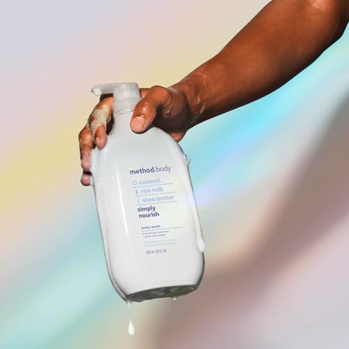 Method Body Wash cap and pump detail