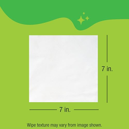 Close up of disinfecting wipe texture