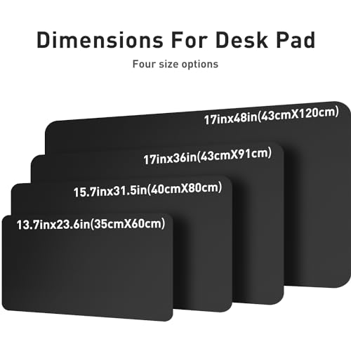 Aothia desk pad black color variant