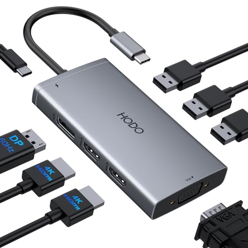HODO 8-in-1 USB C Docking Station