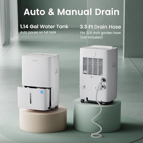 Waykar dehumidifier display screen settings