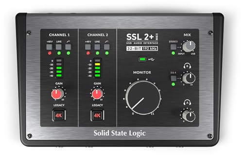 Solid State Logic 2 MKII Plus front panel