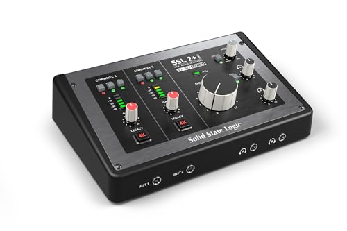 Rear connectivity ports on SSL 2 MKII Plus