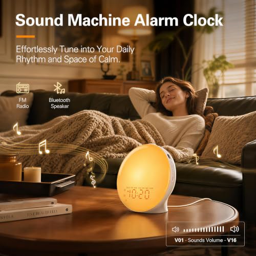 JALL clock displaying morning light simulation