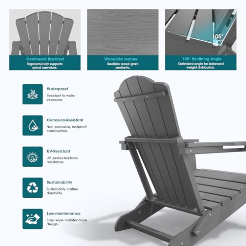 THOEOE foldable fire pit chair collapsed for storage