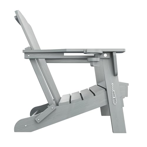 THOEOE HDPE Adirondack chair rear structure