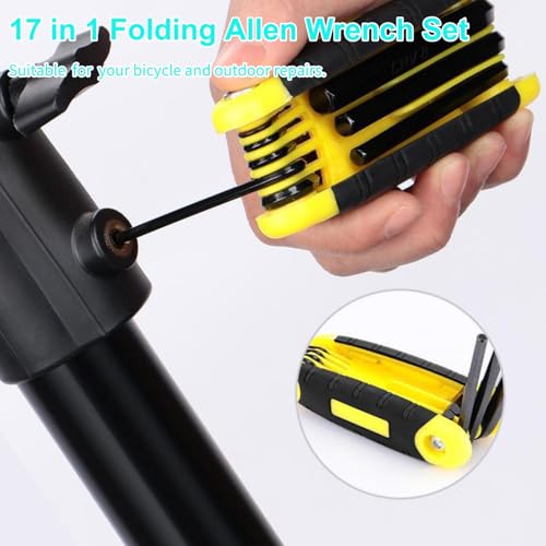 Folding mechanism of warmtree WTFAWS tool set