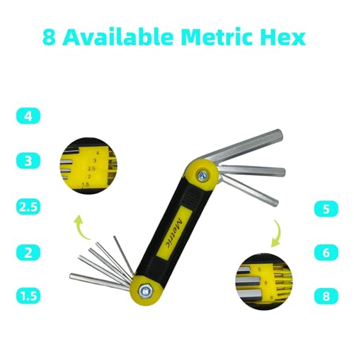 Side profile of warmtree non-slip wrench handle