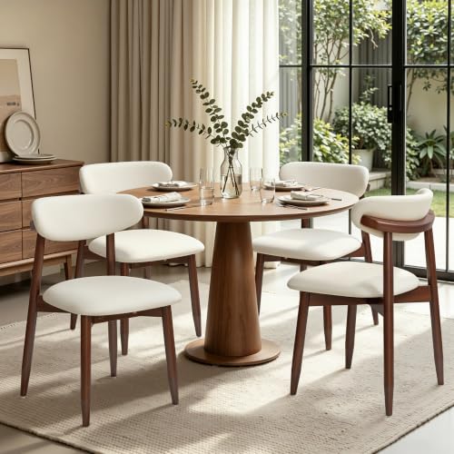 CHUN YI Dining Chairs Set of 4 full view