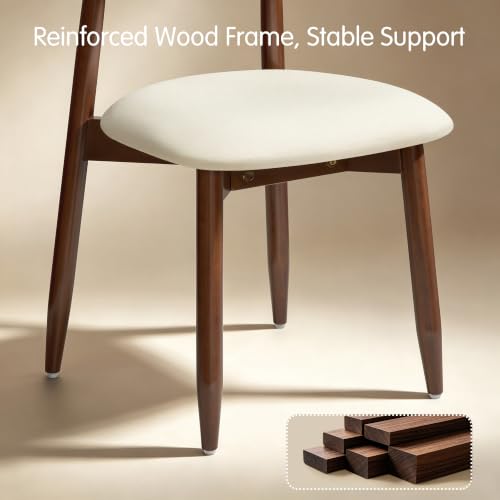 Mid-century modern chair assembly view