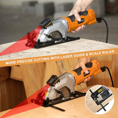 Extbtfor circular saw handle and trigger mechanism