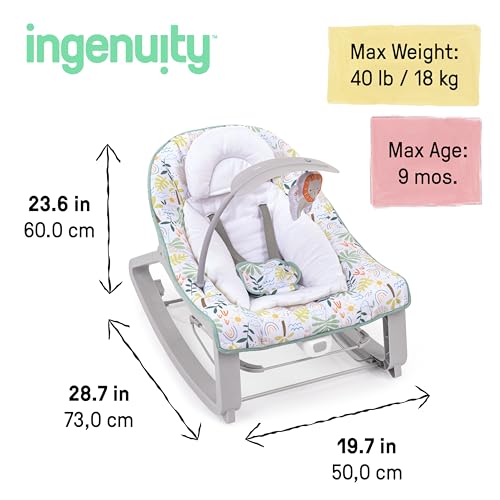 Ingenuity Keep Cozy vibrating baby seat