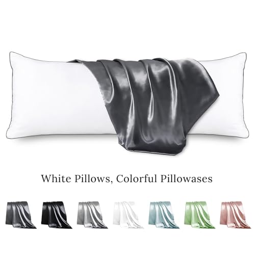 Close up of satin pillowcase texture