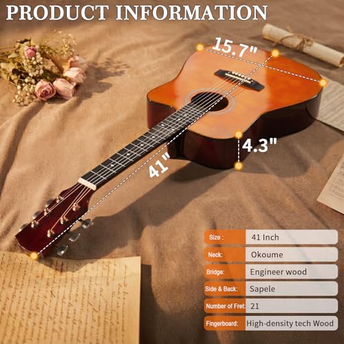 Digital tuner and capo accessory kit for Ktaxon guitar