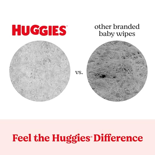 Huggies Simply Clean packaging with lid detail