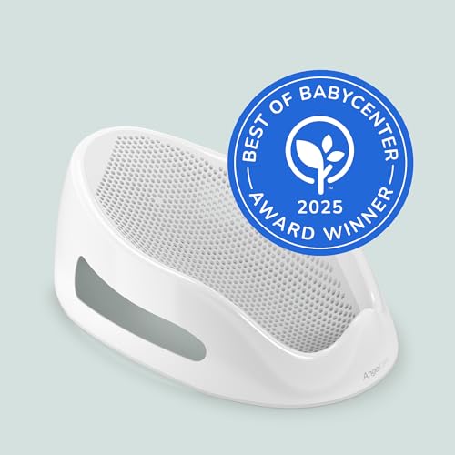 Infant bath support in grey