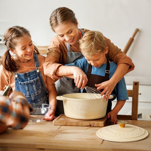 Dutch oven serving a meal