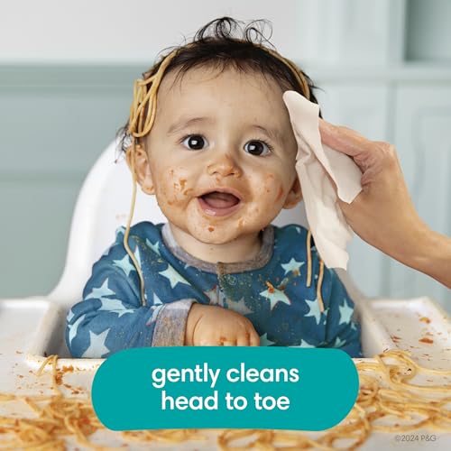 Stacked packs of Pampers Complete Clean Wipes