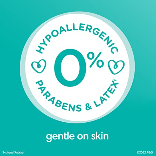 Side profile of Pampers 864 count wipe pack