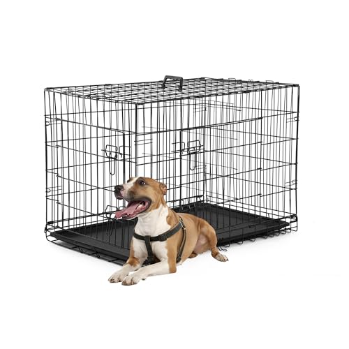 FDW 36 inch foldable metal dog crate