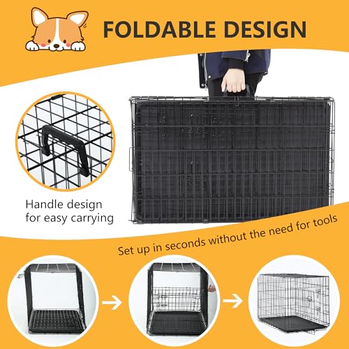 FDW dog crate wire construction