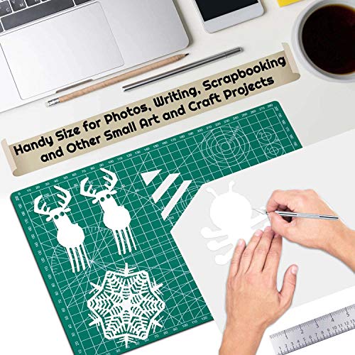 Double-sided view of Anezus sewing mat