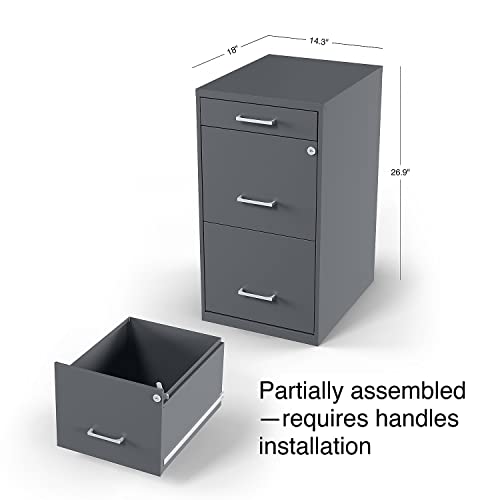 3-Drawer office file storage