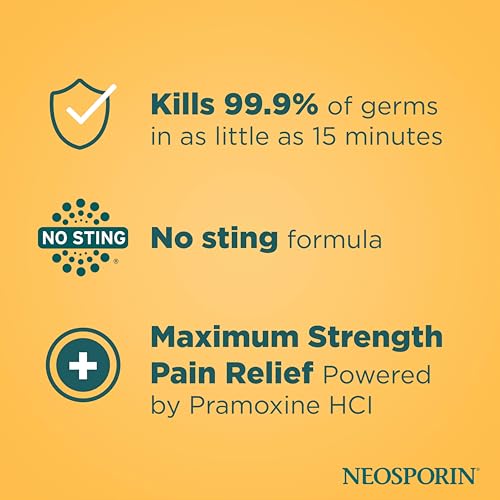 Neosporin Dual Action relief branding