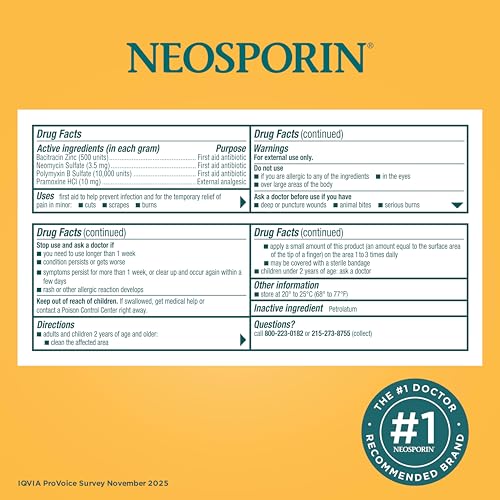 Neosporin first aid wound care product