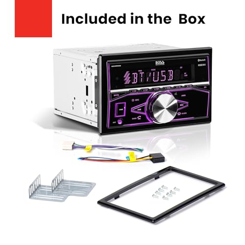 BOSS Audio Systems 820BRGB box contents