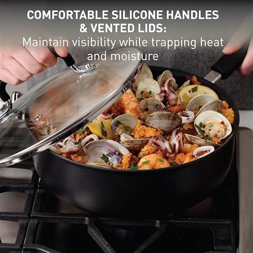 T-Fal Ultimate hard anodized Dutch oven with lid