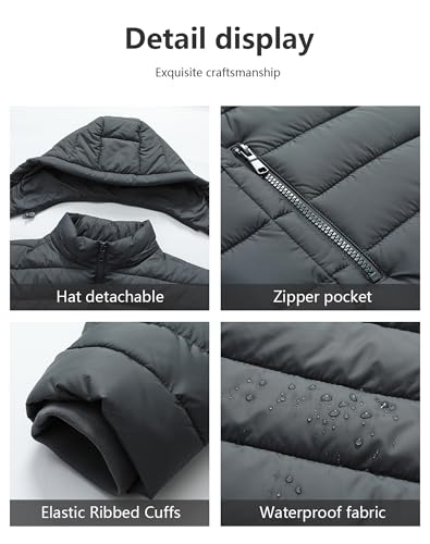 Interior view of jacket storage pockets