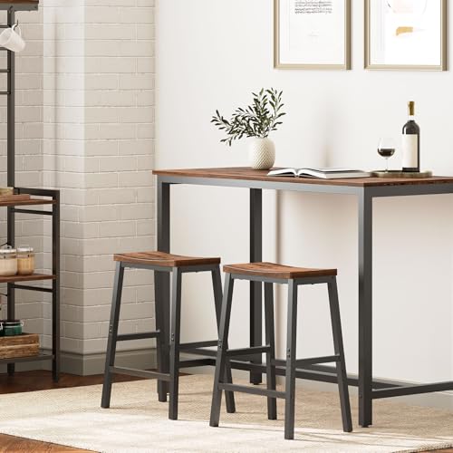 Lifestyle shot of dining room stools