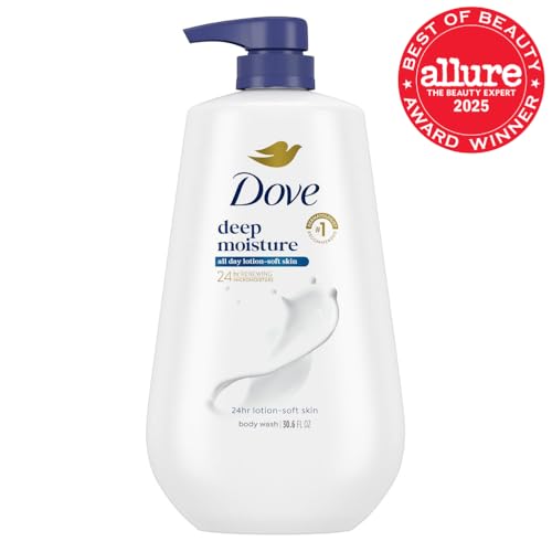 Front label of Dove Deep Moisture 30.6 oz pump