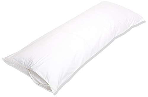 Basics Hypoallergenic Body Pillow Protector front view