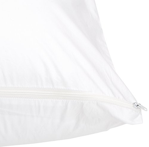 Basics body pillow cover flat lay