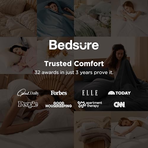 Bedsure pillowcase with pocket design
