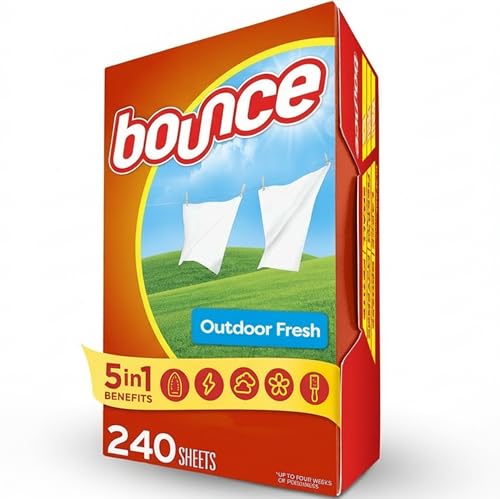 Bounce Fabric Softener Sheets 240 count box