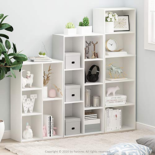 Furinno LUDER bookshelf showing closed back design