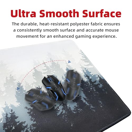 Waterproof coating demonstration on Galdas mouse mat