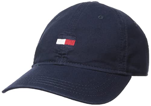 Tommy Hilfiger Ardin navy baseball cap side view