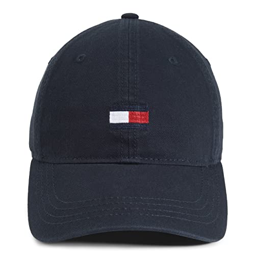 Tommy Hilfiger navy hat top ventilation detail