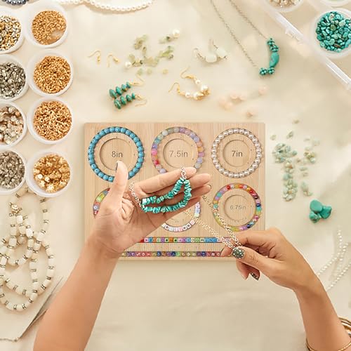 Bead layout slots on Petoysoso jewelry tray