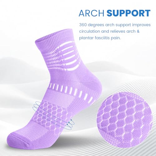 Close up of IRAMY compression sock fabric texture
