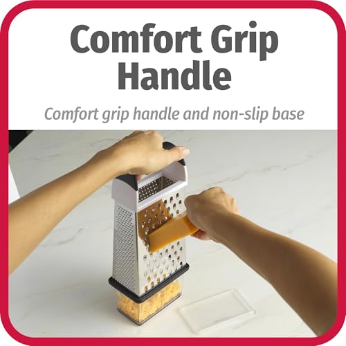 Comfort grip handle of GoodCook box grater