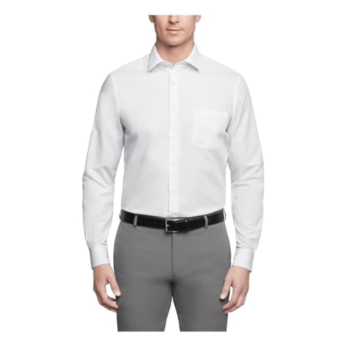 Van Heusen shirt adjustable two-button cuff detail