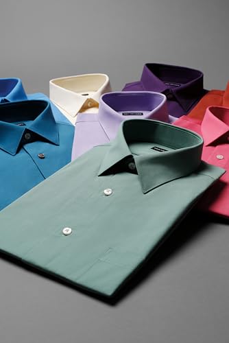 Full profile of Van Heusen white dress shirt 16.5 neck
