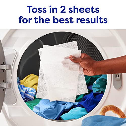 Stack of Bounce laundry sheets